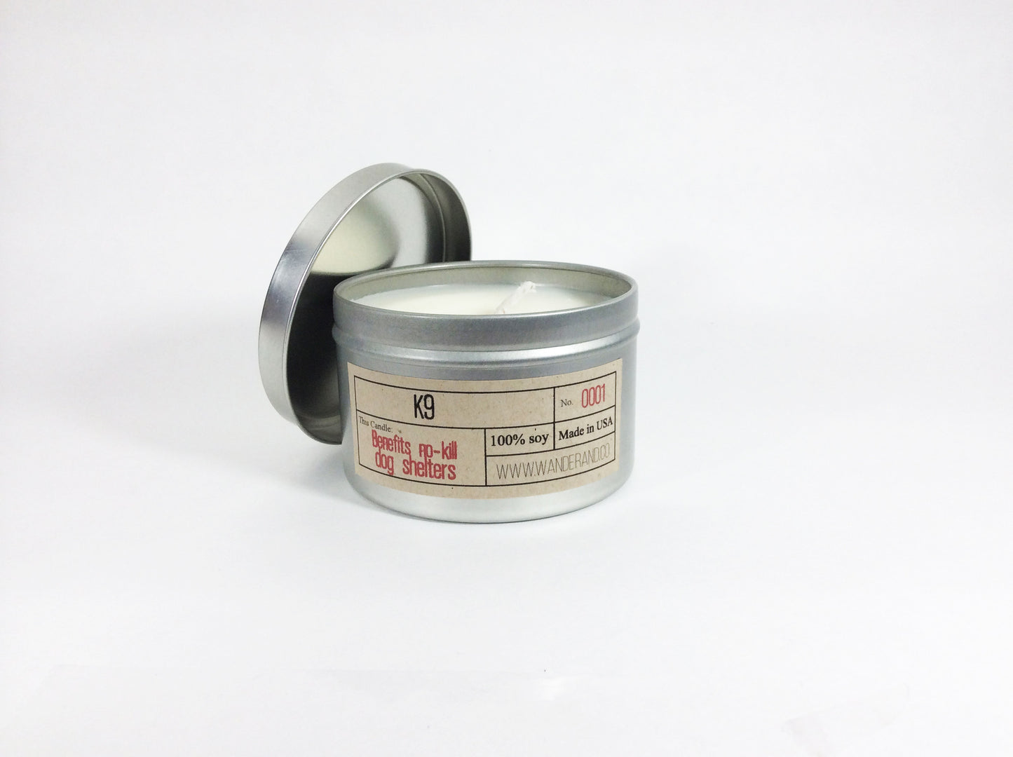 Wander & Co. "K9" Candle