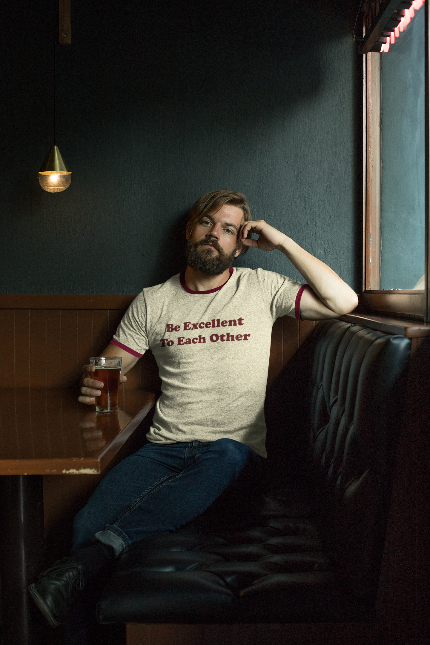 Wander & Co. | Be Excellent Ringer Tee