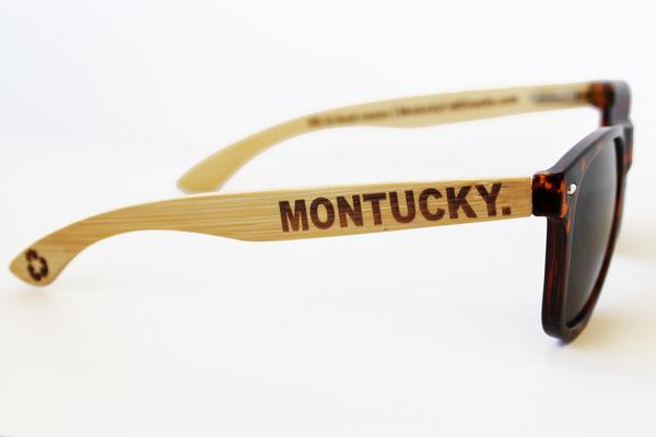 Wander & Co. x MONTUCKY COLD SNACKS Limited Edition Bamboo Sunglasses