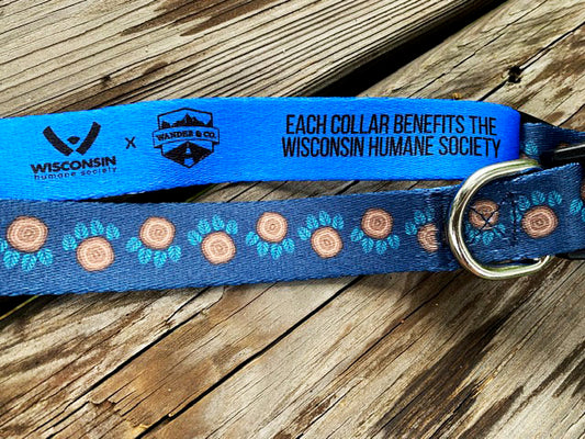 Wander & Co. Woodland Paw Collar