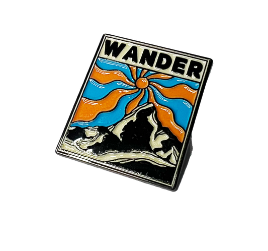 Wander Enamel Pin