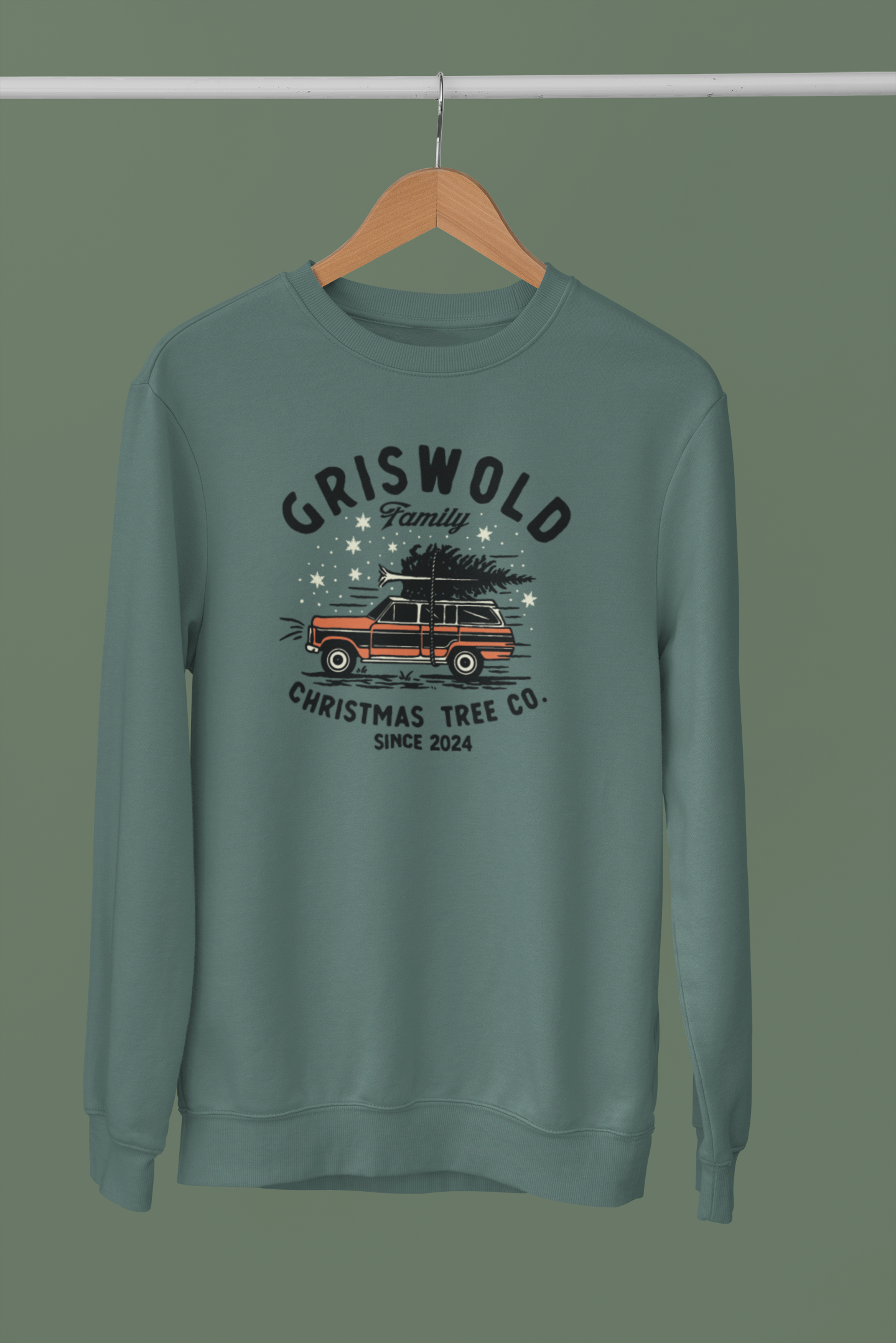 Griswold Family Christmas Tree Co Crew Neck