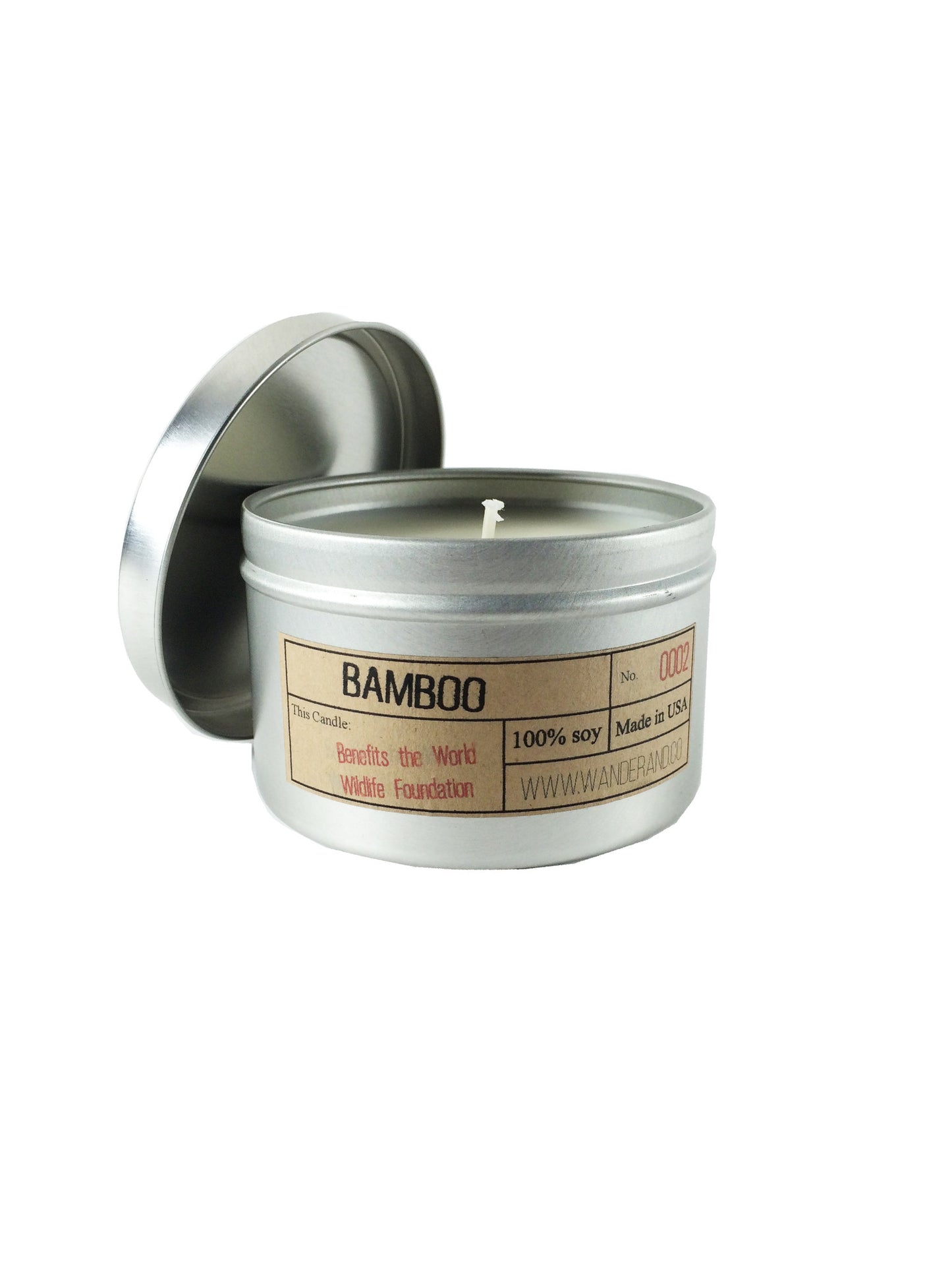 Wander & Co. "Bamboo" Candle