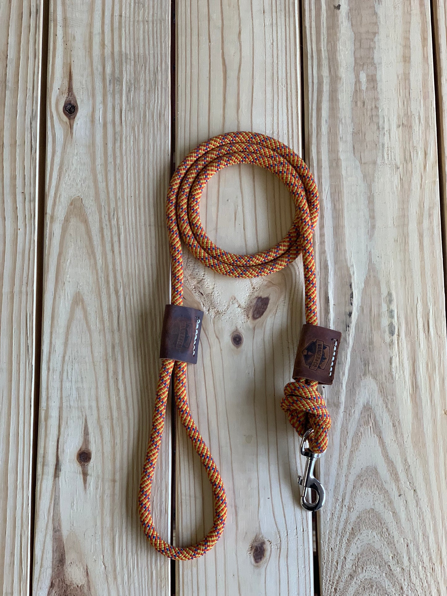 Recycled Climbing Rope Dog Leash "Bocci "