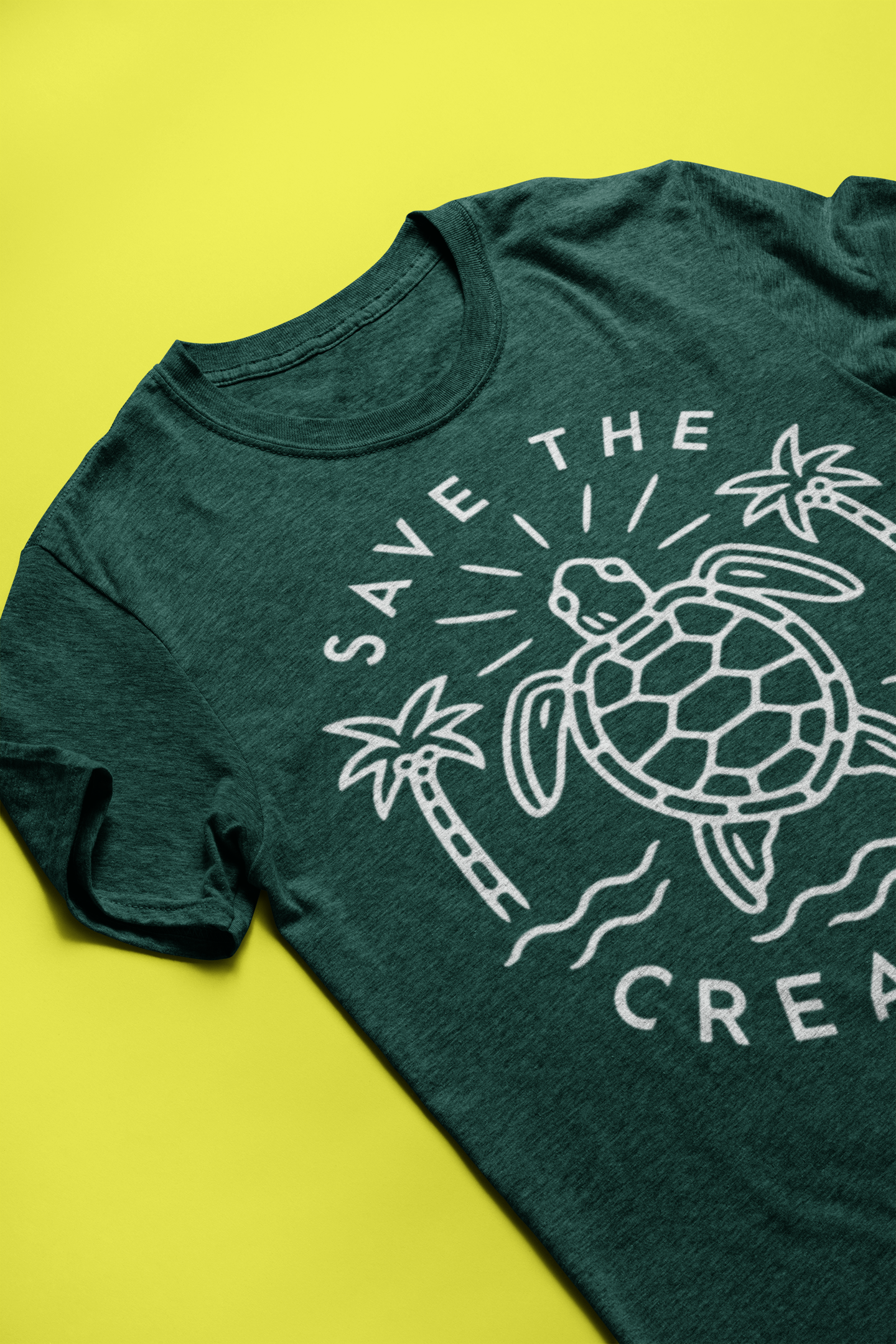 SAVE THE CREATURES  | Turtle Tee