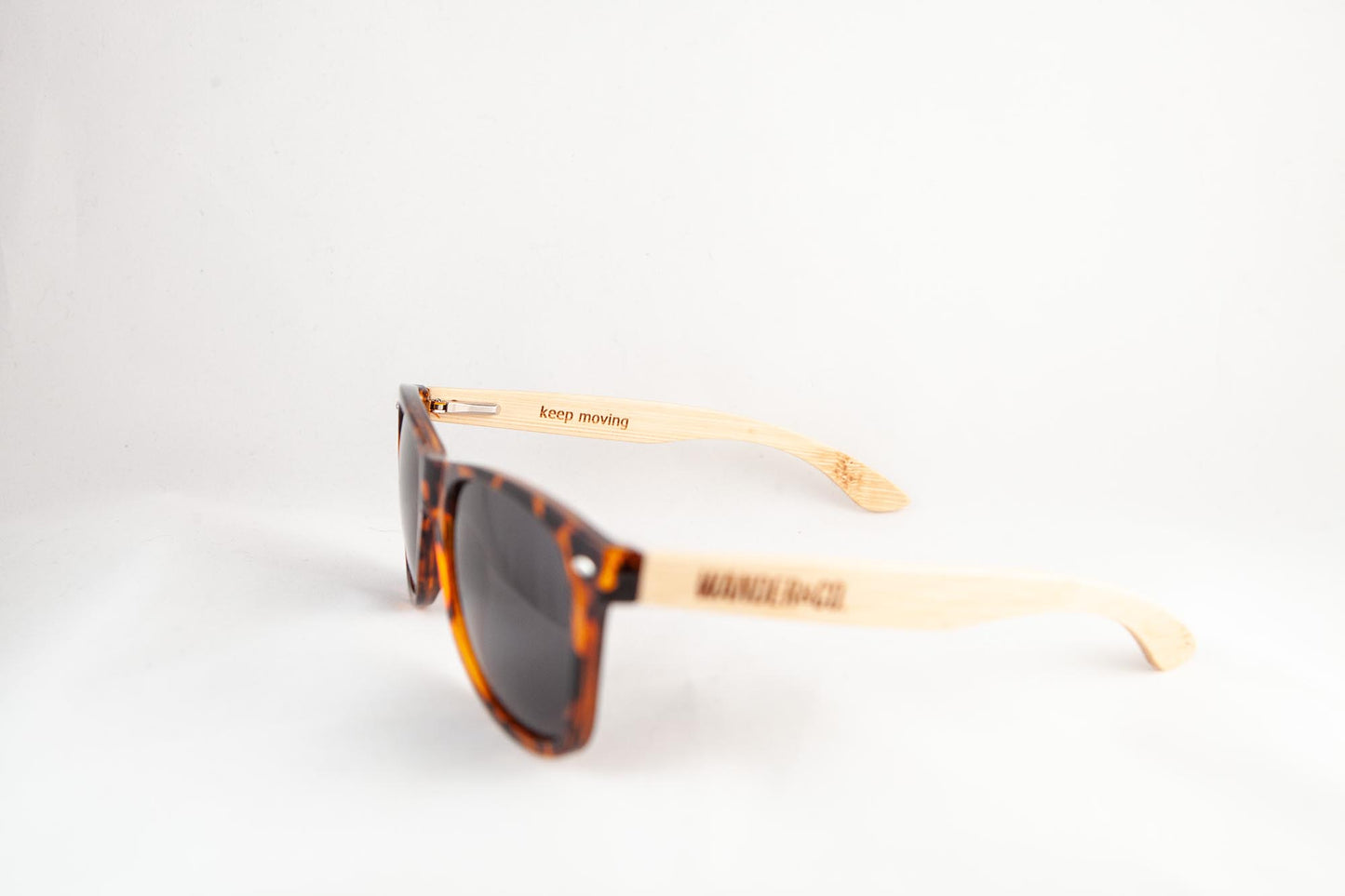 Wander & Co. Bamboo + Tortoise Sunglasses